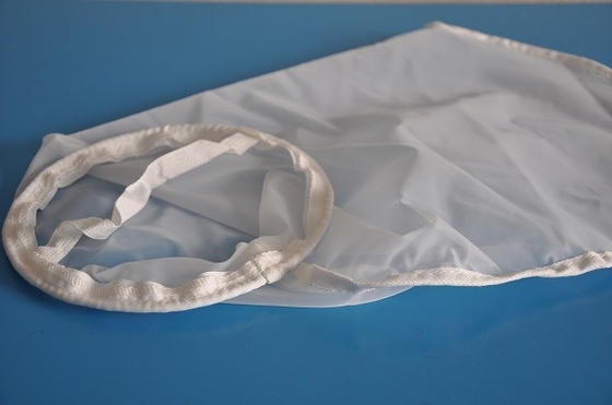 Stitched / Sewn Nmo Monofilament Nylon Mesh Filter Bags 25 Microns  Auto Industrial Spray Painting Filter Bags