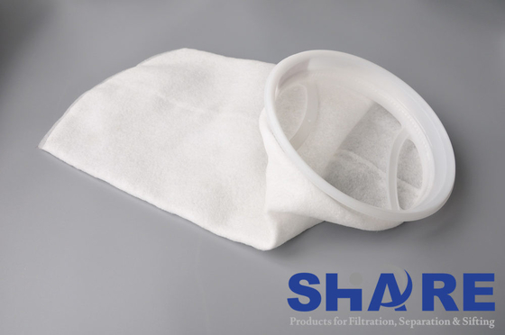 Durable Polyester Felt Filter Bags for High Temperature Liquid Filtration