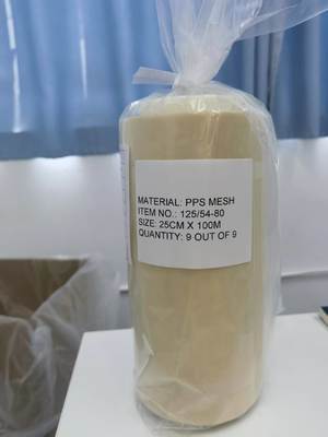 PPS Mesh Fabric for High Temperature and Chemical Resistance